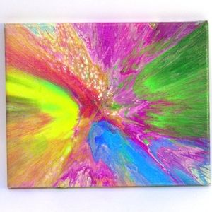 8" x 10" canvas acrylic painting